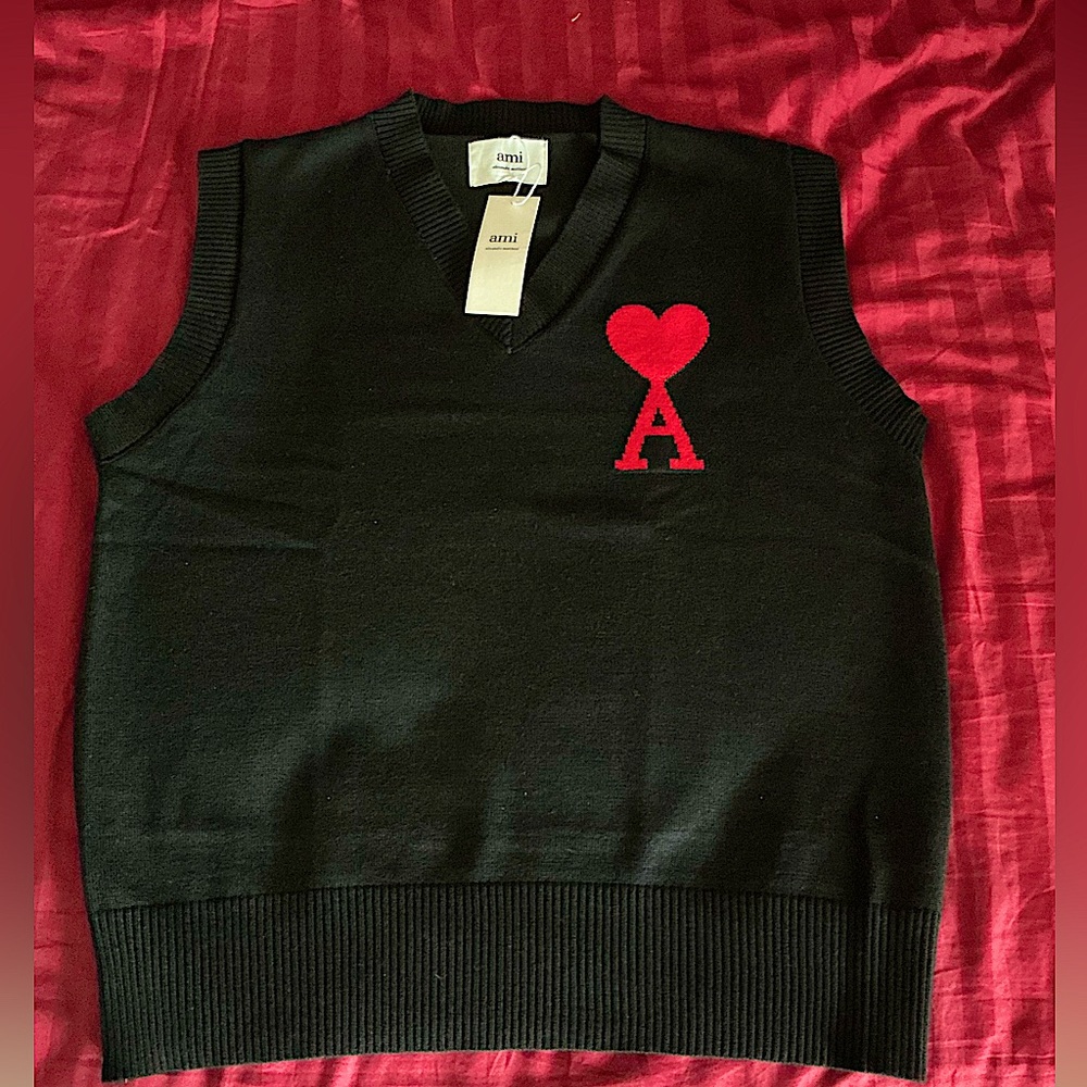 Sweater vest Plain Logo Designer